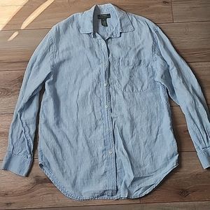 Lauren Ralph Lauren Light Blue Button Down Shirt